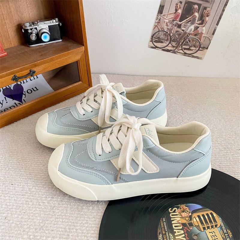 Niche retro German training shoes women's 2025 new thin board shoes autumn breathable little white shoes versatile casual sports shoes