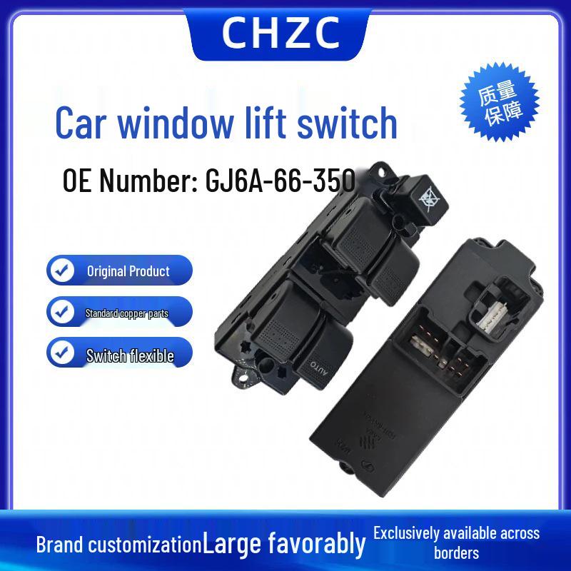 Electric Window Lifter Switch for New Mazda 6 & Besturn B50 (Part: GJ6A-66-350) Electric