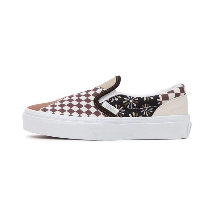 (PS) Vans Slip-On Cream Brown White Kids VN0A7Q5GAS0 EU 30.5