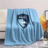Le Havre Athletic Club Flannel Blanket, High Quality Comfortable for All Seasons, Home Decor, Warmth and Comfort