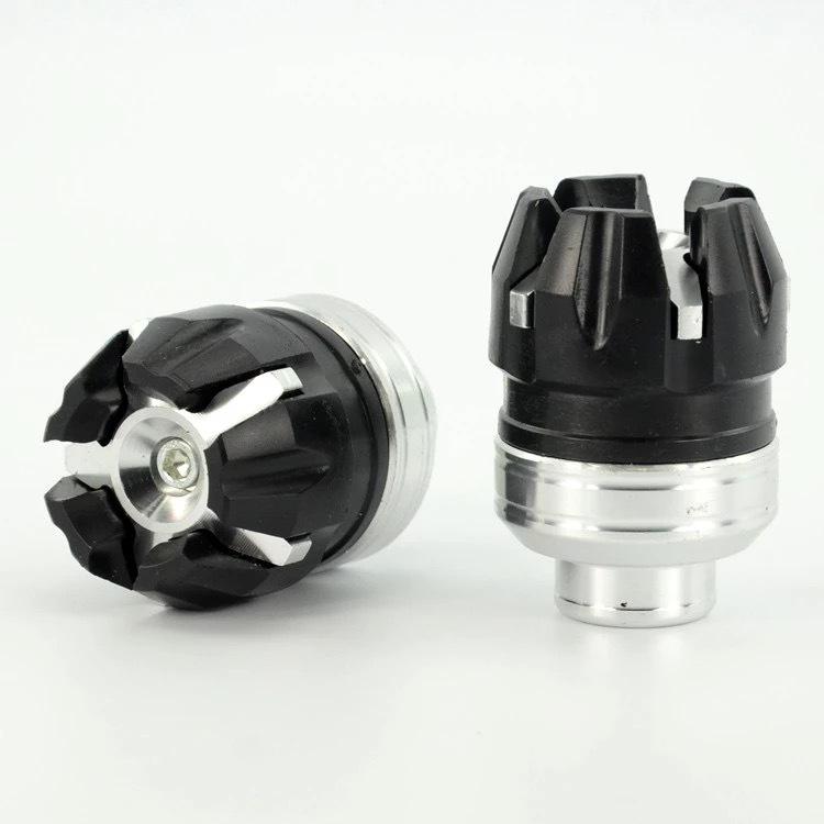 2PCs Universal Motorcycle Falling Protection Cups Aluminum Front Fork Wheel Protection Cover Crash Protector Moto Accessories