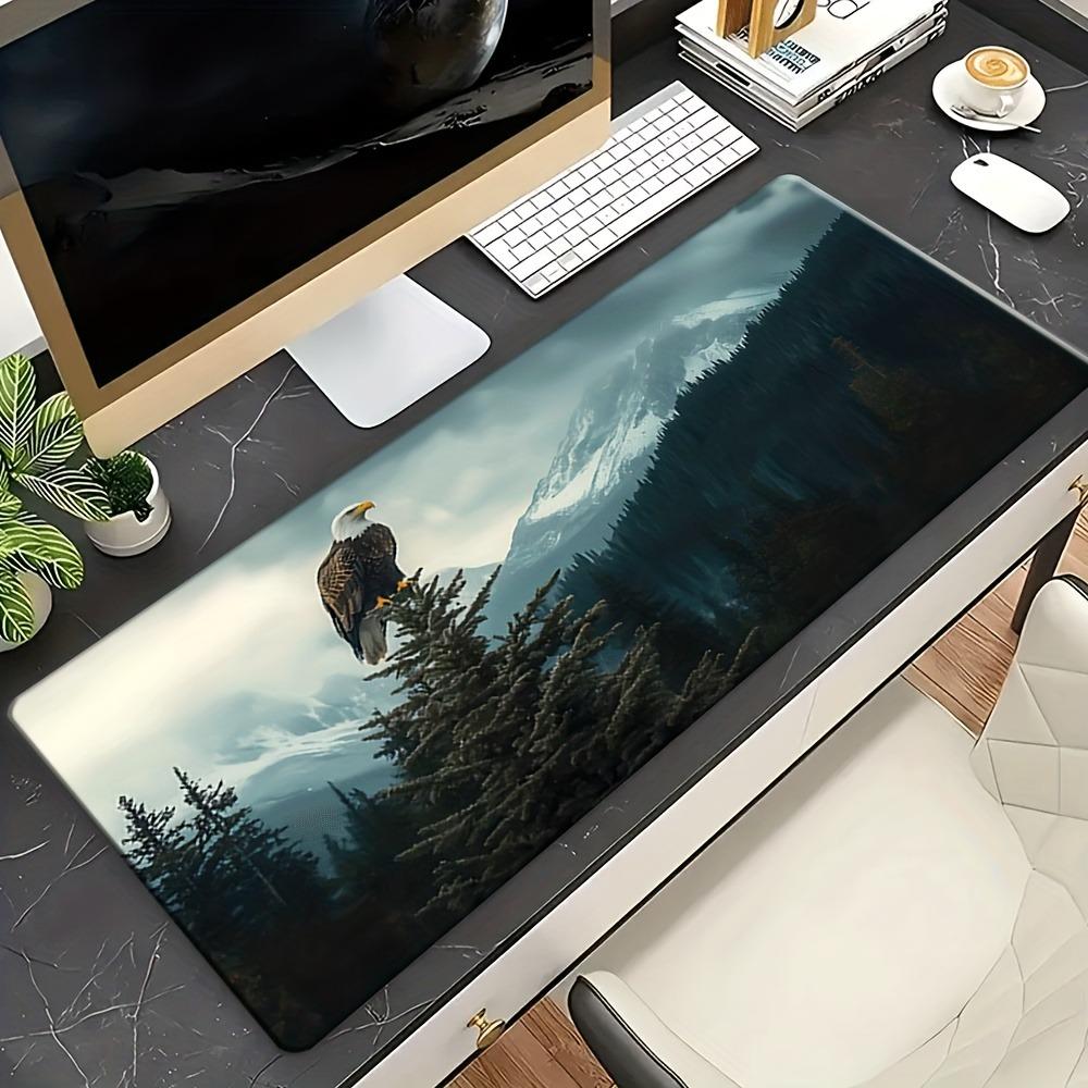 TreeTop Eagle Pattern Computer Mouse Pad And Keyboard Pad Tappetino Mouse Desktop Accessories Accesorios Para Escritorio