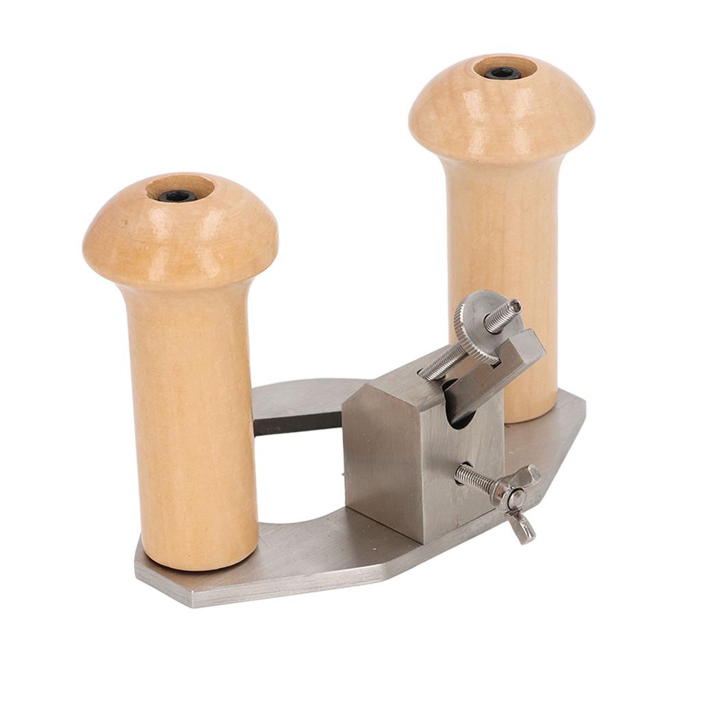 Router Plane Incisive Stainless Steel Blade Pine Handle Manual Handheld Router Plane for