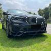 For BMW X5 G05 2019 2020 2021 2022 2023 30i 40i 35i 30d M50 M Sport Max Style Front Bumper Splitter Lip Car BodyKit Accessories