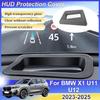 For BMW X1 U11 U12  2024 2025 HUD Protection Cover Dustproof Head Up Display Reflective Anti-scratch Screen Car Accessories