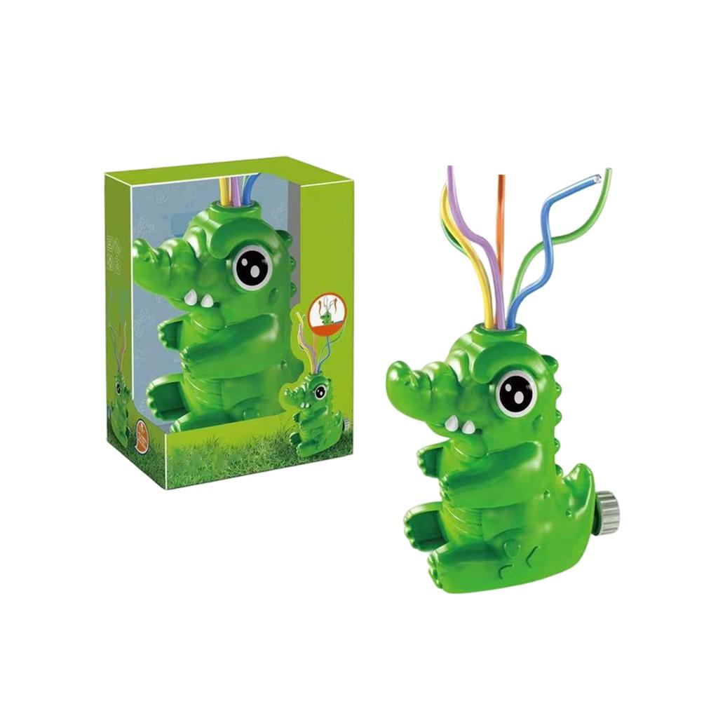 Outdoor Kids Garden Sprinkler Toy Cartoon Animal Design Interactive Water Spraying Lawn Toy for Children Summer Backyard Play Equipment