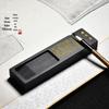Calligraphy Stone Paperweight & Multifunctional Inkstone: Sutra Copying, Brush Rest, Dragon Tail End, Four Treasures of the Study