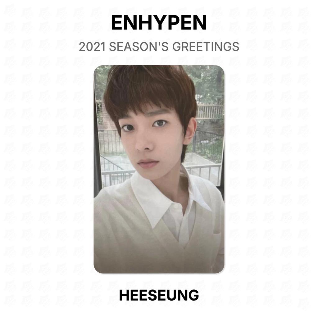 ENHYPEN 2021 SEASON'S GREETINGS Official Photocard