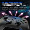 G6 Bluetooth Game Controller for IOS/Android Gamepad for PC Hall Rocker Six- Dual Vibration Joystick for Switch B