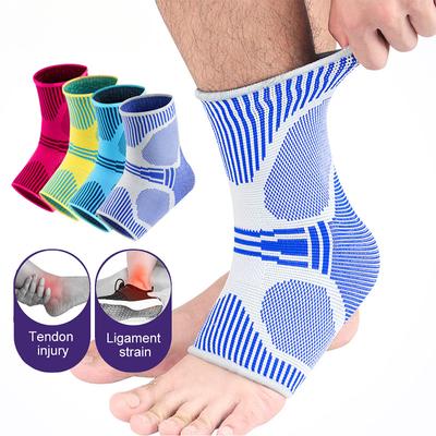 1Pcs Compression Ankle Brace  Support and Pain Relief for Sprains, Strains, Arthritis and Torn Tendons In Foot and Ankle