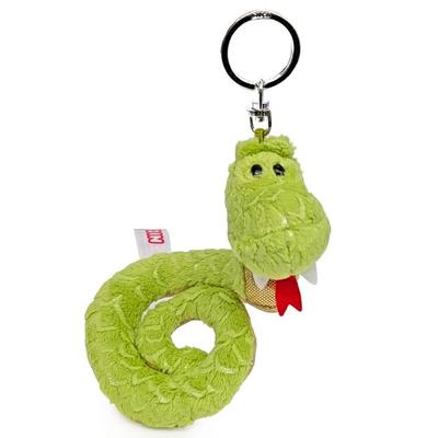 Niki 2025 Kids Key Ring, Snake 3.9 Inches (10 Cm), Green X Gold, Green
