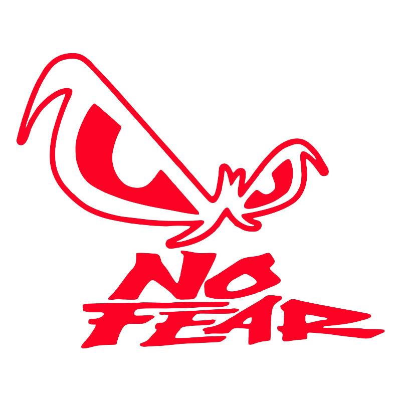 

G139 20X16CM вырубная виниловая наклейка Eye No Fear наклейка на автомобиль водонепроницаемый авто декор на кузов автомобиля бампер заднее стекло 20X16CM красный