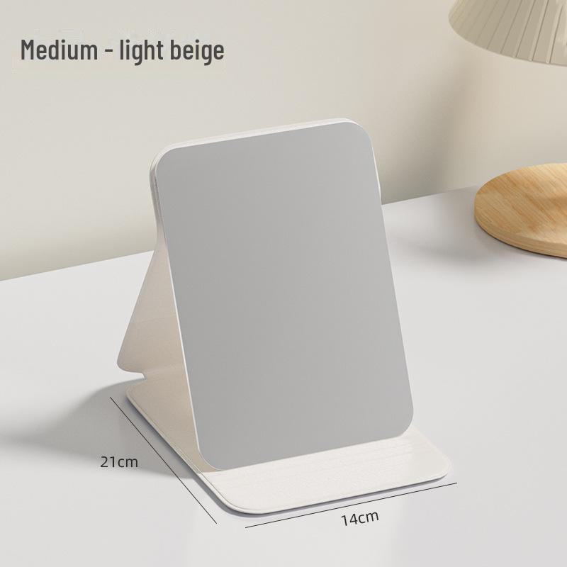 Oglindă de machiaj pliabilă HD portabilă pentru studenți și cămine