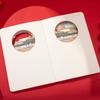 Customizable A5 Size 3D Three-Dimensional Notebook for Corporate Gifts Birthday Gifts or Tourist Souvenirs Store Sales