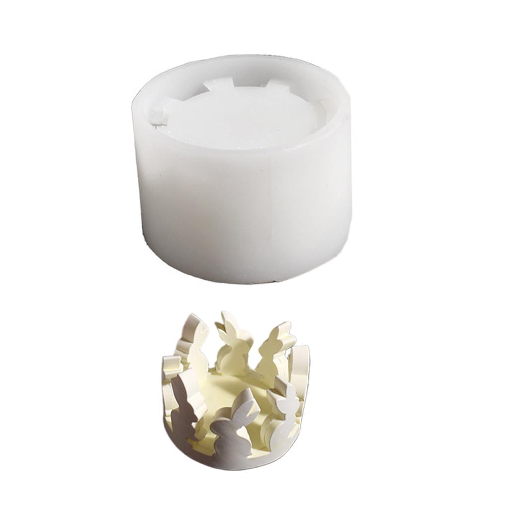 Fashionable Creative Crafting House Candle Stand Sturdy Silicone Mould Fashion Accessory for Artistics Home Accent