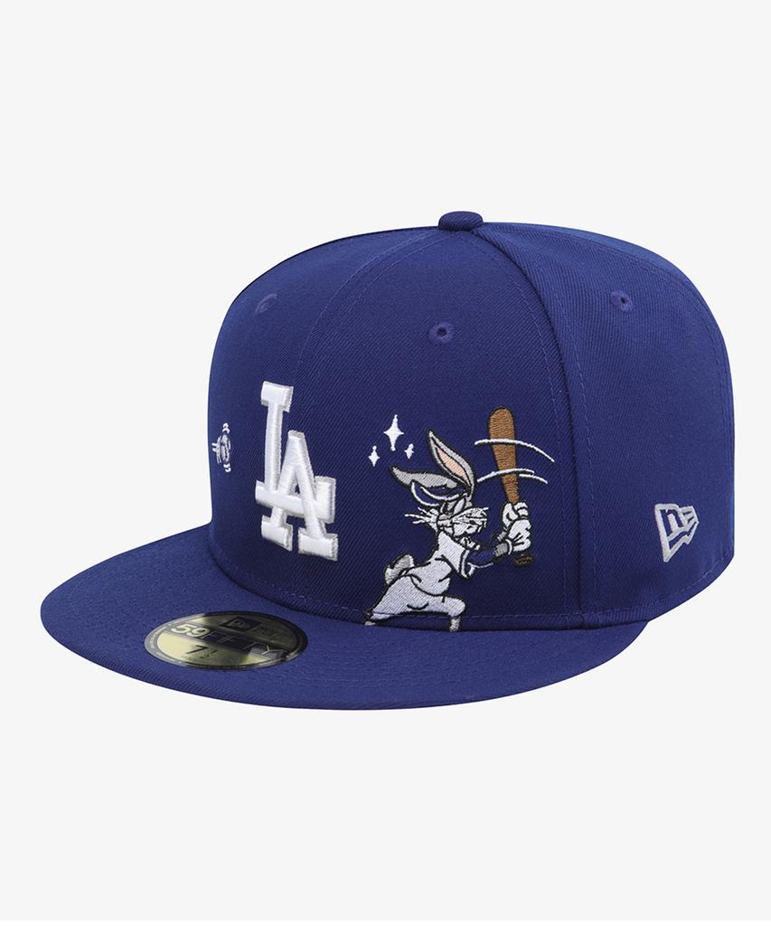 NEW ERA Looney Tunes Mlb La Dodgers Fitted Cap Dark Blue 60857875