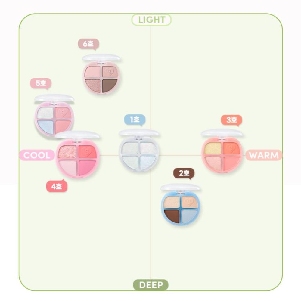 Colorgram Tintin Dory Eye Palette 4g