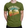 Unisex Wounisex Graphic Printing Funny Cycling Art For Unisex Wounisex Bike Rider Bicycle Bicyclist Tee T Shirt Pure Cotton Tshirts