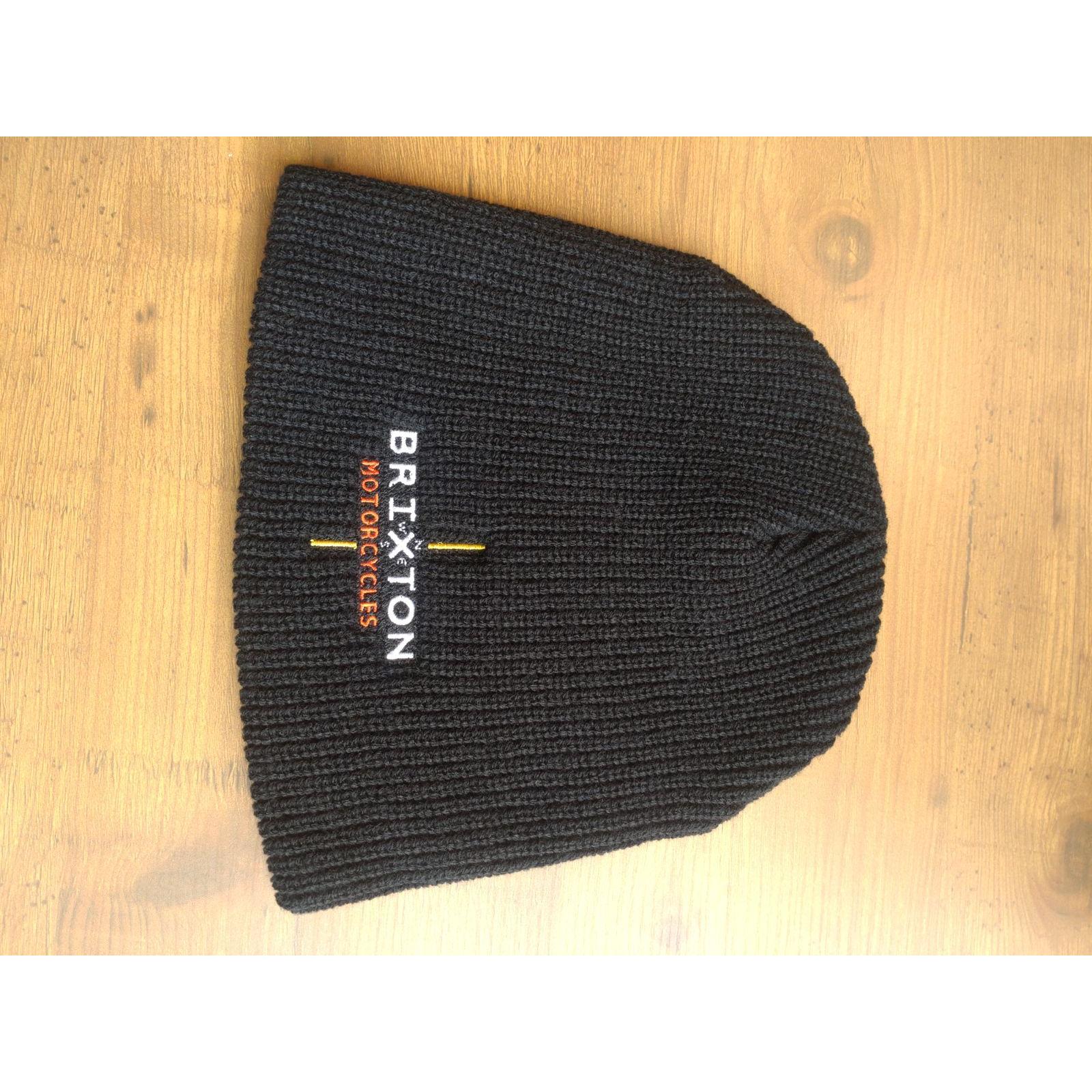 Used BRIXTON Brixton Beanie Knit Black Men s Free Size Skater Street Biker