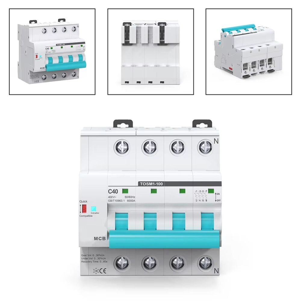 Over Voltage Protection WiFi Intelligent Circuit Breaker Smart Switch  Electrical Circuits