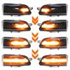 2PCS Dynamic Blinker Side Mirror Sequential Indicator LED Turn Signal Light For Volvo C30 C70 S40 S60 V40 V70 V50