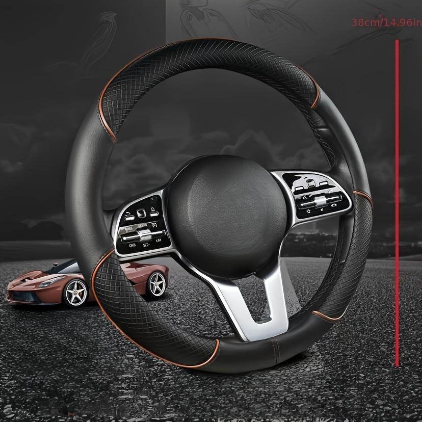 Car Leather Steering Wheel Universal Non-Slip and Wear-Resistant Steering Wheel