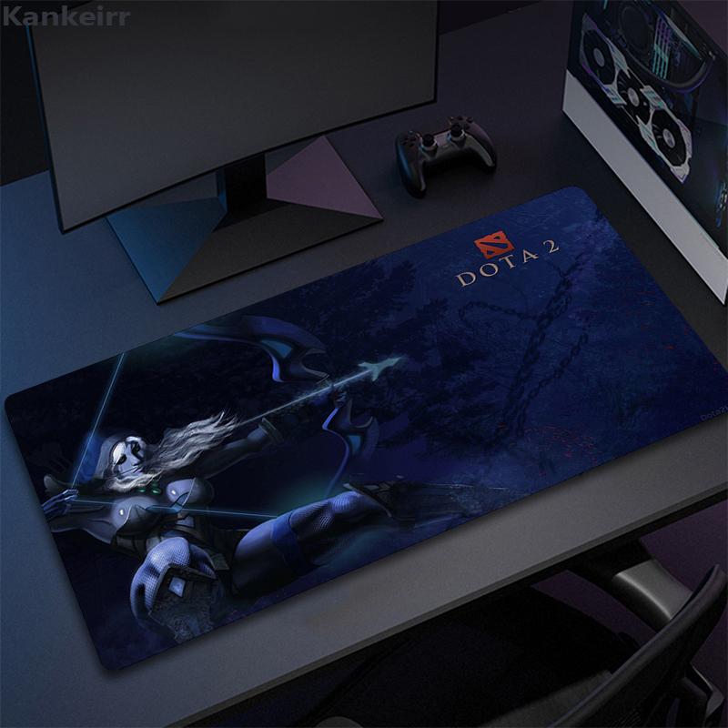 Dota 2 Mauspads Großes Tastaturpad Schreibtisch Gaming Mauspads Laptop Anti-Rutsch Büro Naturkautschuk Gamer Schreibtisch dota2 Mauspads PC