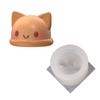 Handmade Cone Ice Cream Mold Rabbit Head Silicone Mold Baking Fondant Mold Chocolate Cake Decorating Tool Home Decors