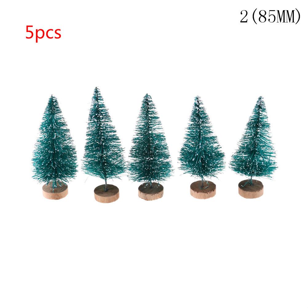 Hot DIY Mini Christmas Tree Small Pine Tree Placed In The Desktop Home Decor Christmas Party Decoration Kids Gifts For Home Xmas
