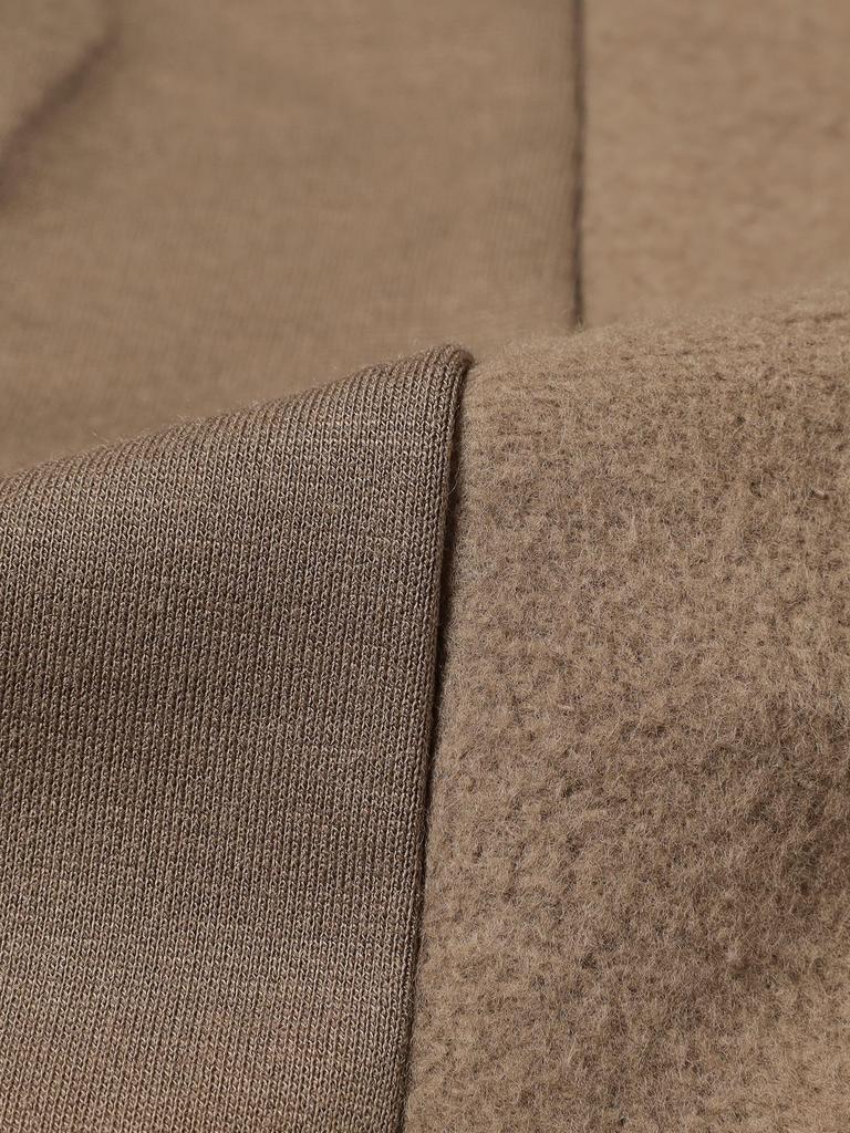 Beams Heart Women's Knit Dress with Mixed Material Cut, Black, One Size