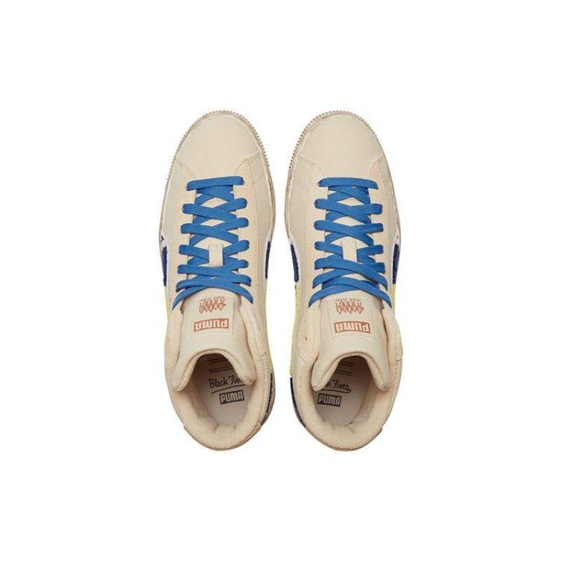 Sneakers Mid-Top Unisex Black Fives x PUMA Clyde Beige Chiaro 381956-01