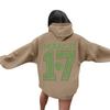 Men's St. Paul's Day Letter Hooded Sweatshirt