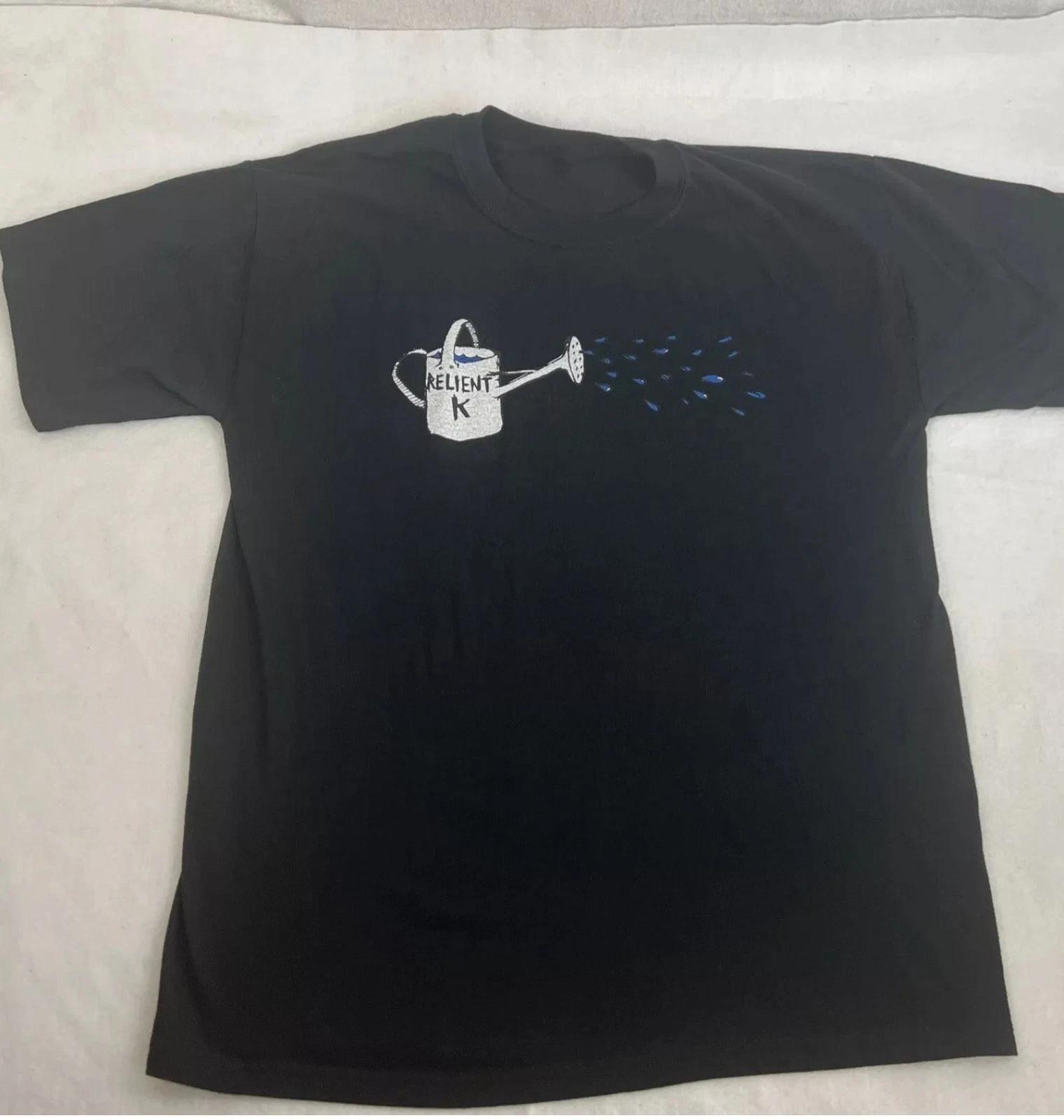 Relient K Watering Can T Shirt Black S