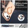 Luxury Magnetic Shockproof Phone Case For iPhone 15 14 13 12 11 16 17 Pro Max Plus 16E Funda Stand Glass Lens Protection Cover