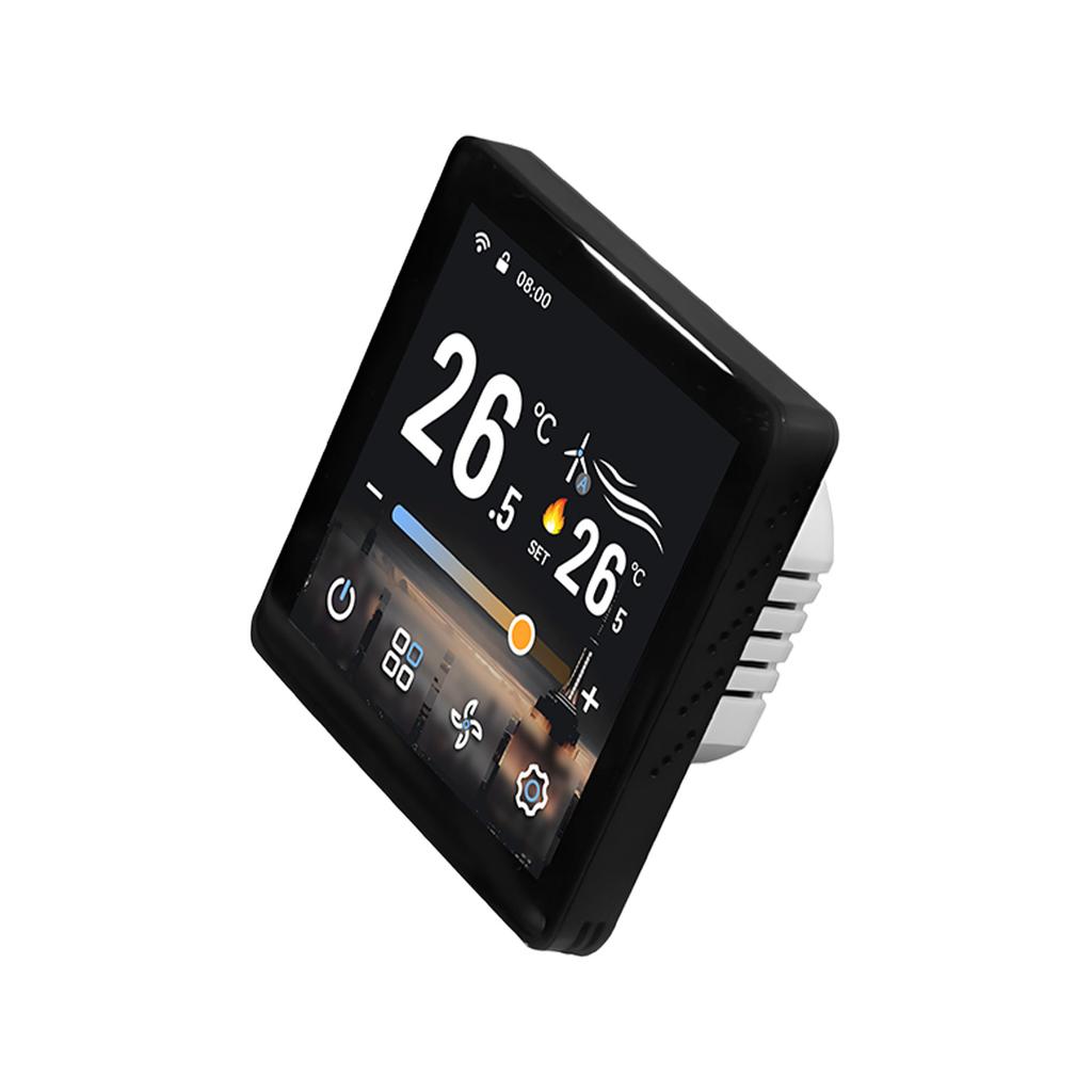 Smart Digital AC Thermostat for Central Control Smart AC Thermostat 4 Inch Voice and App Control