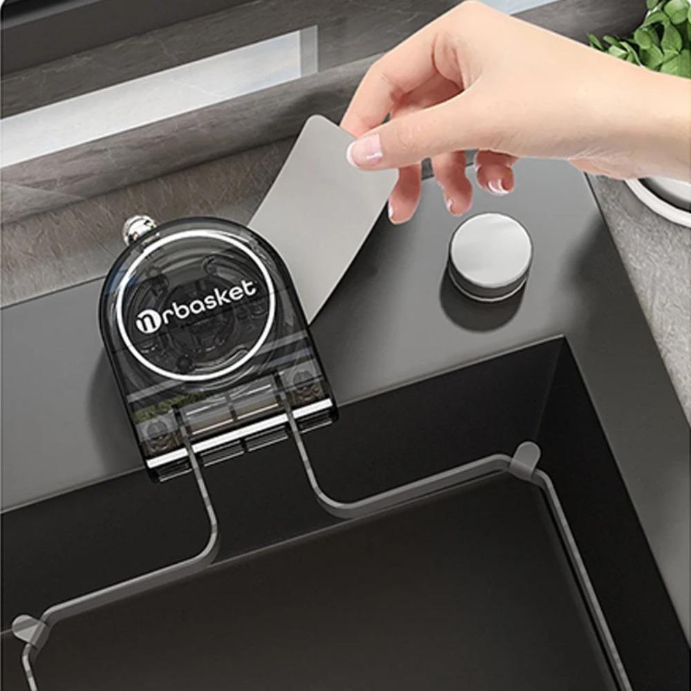 Multi-Purpose Kitchen Sink Filter Rack Suction Cup Food Drainer Shelf  Household