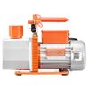 Vacuum Pump, 7 CFM 198 L/min, HVAC Two Stage Rotary Vane AC Vacuum Pump, for R134a R22 R410a R1234YF R32, 4 Pole Motor, for Automotive Air Conditioner