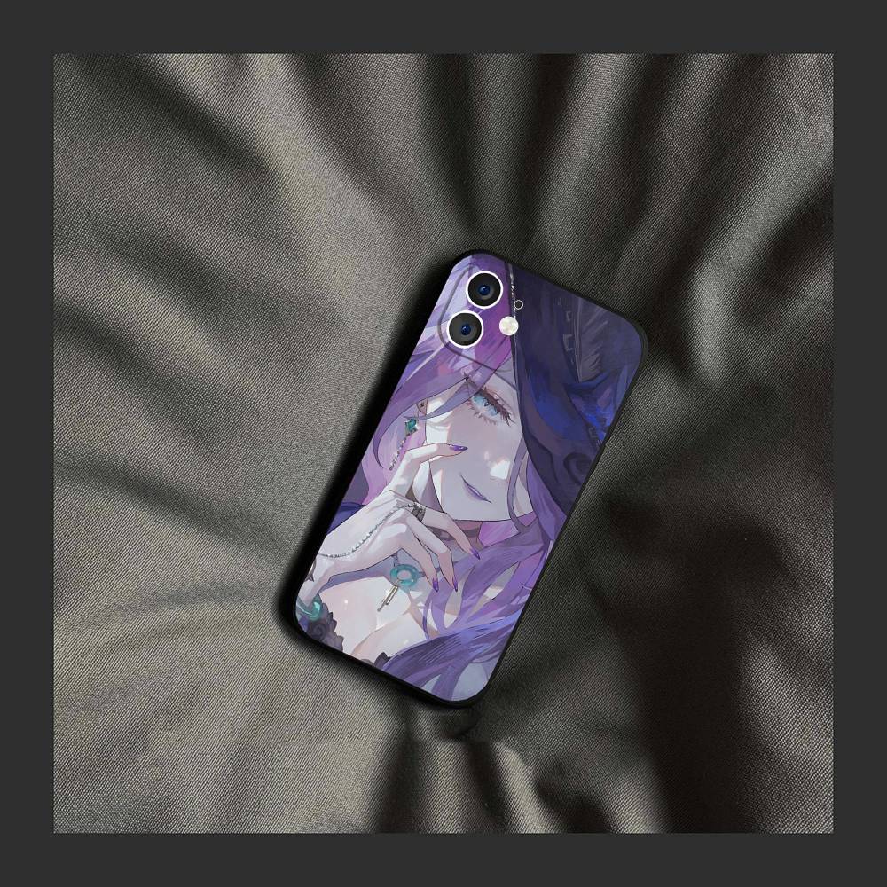 Jade Honkai Star Rail Anime Phone Case For IPhone 17 Air 16 15 14 13 Pro Max 11 12 Black Silicone Cover