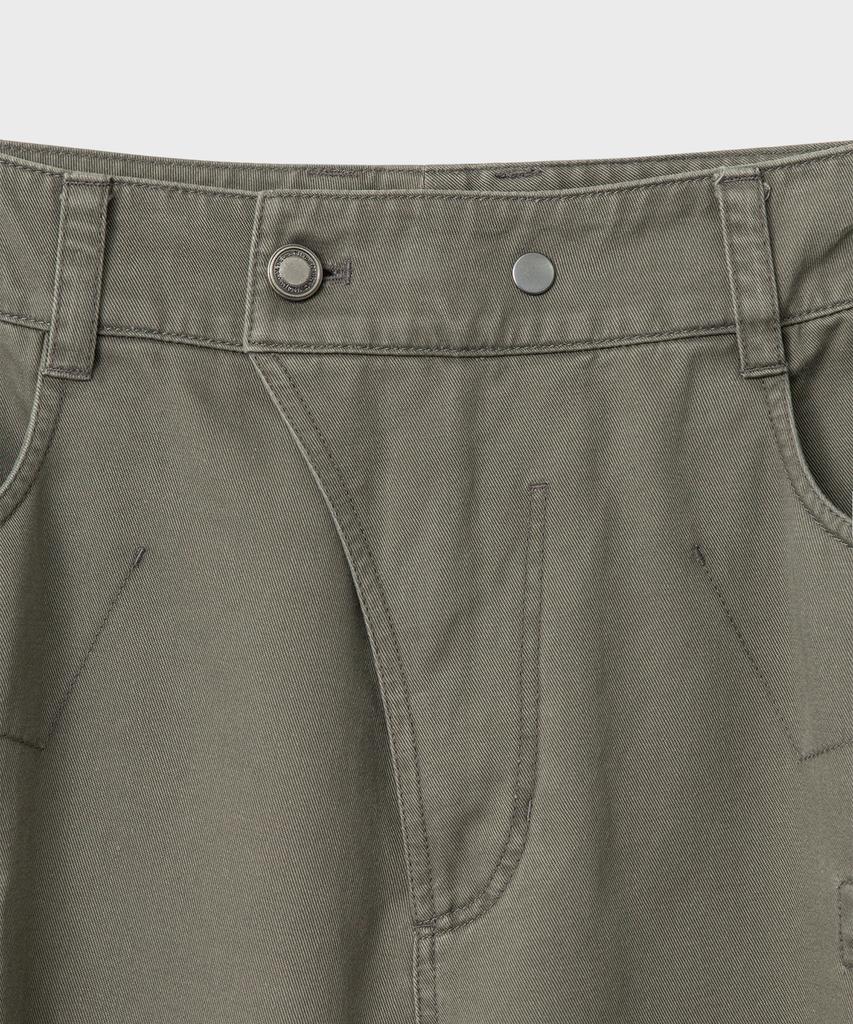 Bellie Archive Sector Cargo Pants - Washed Khaki