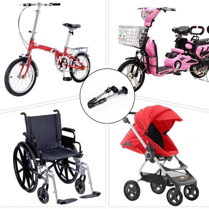 Support de parapluie de vélo réglable en acier inoxydable avec capuchon anti-chute pour la protection contre la pluie et le soleil