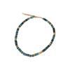 High-End Women's Chinese Style Lapis Lazuli Clavicle Necklace - Retro Guochao Natural Stone Choker