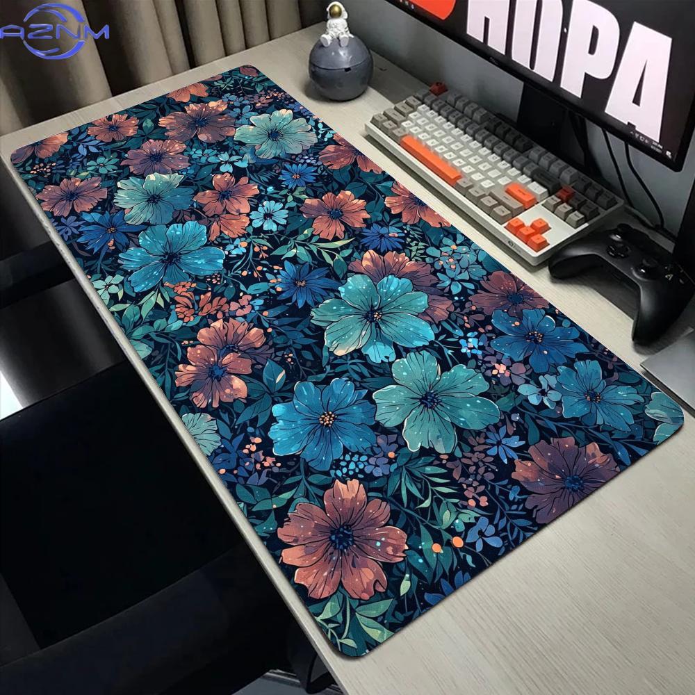 Endless Blossoms Mouse Pad Computer Accessories Office Game Table Mats Rubber Antislip Gaming Keyboard Mousepad Desk