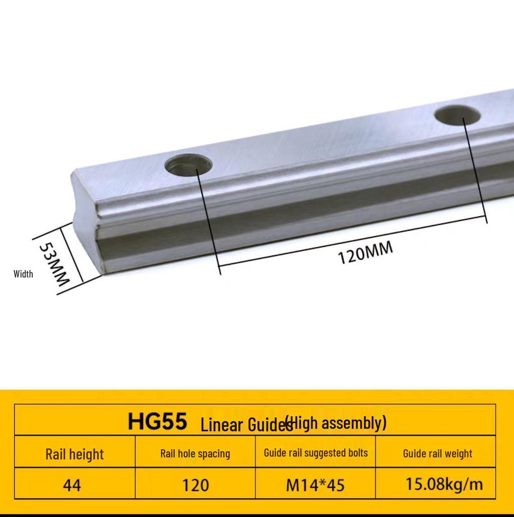 HIWIN Interchangeable Linear Guideway Block for HGH/EGH/CA Series (Sizes 15-30)