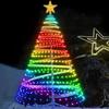 Christmas Tree Light Bluetooth  Dot Control Leather Wire Light Christmas Festival Decorative Light Smart Christmas Tree Light String