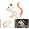 Mice Toy Model Fake Rat Pranks Props Educational Simulation Animals Figurines for Cake Topper