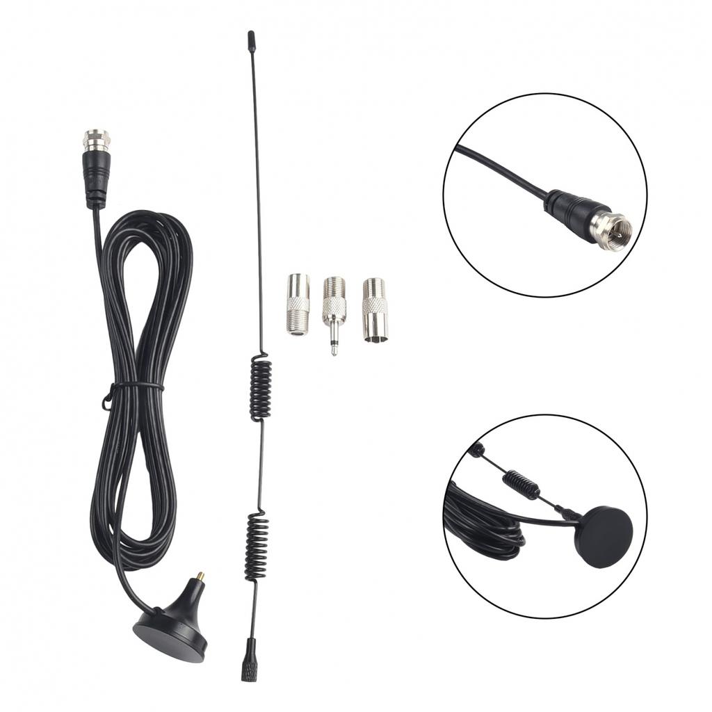 DAB Antenna F Type Male Connector Connector Adapter