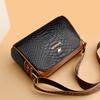 Women's shoulder bag new solid color textured small bag fashion versatile messenger women's bag versatile texture mother bag