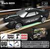 High-Speed RC1:20 Four-Wheel Drive Remote Control Drift Car with LED Lights 2.4G Frequency Racing Model Toy for Children