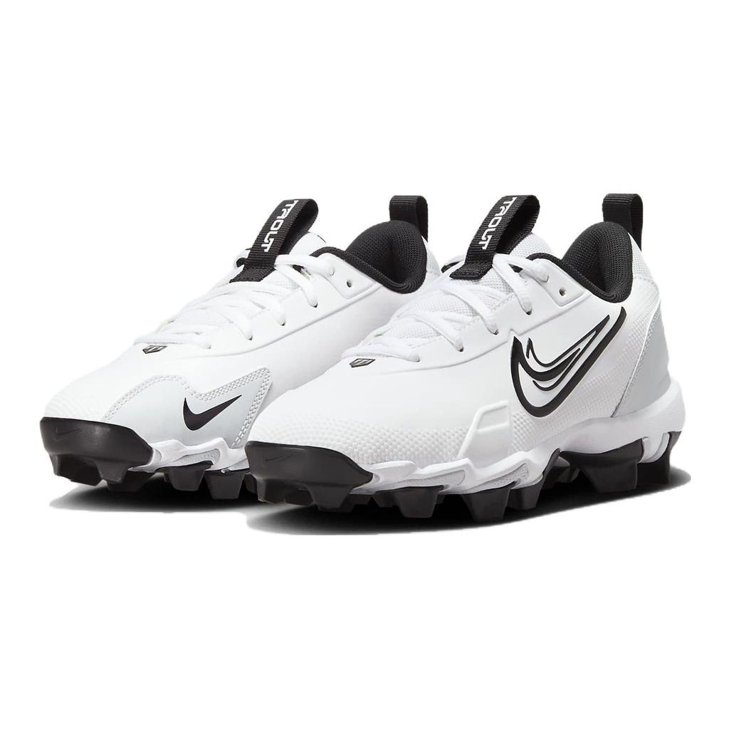 Nike Force Trout 9 Keystone GS White Black Kids Sneakers Pure-Platinum FB9731-100