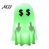 Ghost Gift for Halloween Figurine, 3D Printed Cute Rock Statue, Small Flat Surface Decor Funny Coffee Table Centerpieces Shelf Mantel Ornaments